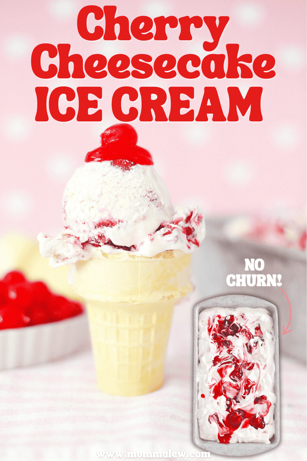 Unlock the Secret to Irresistible Homemade Cherry Cheesecake Ice Cream